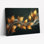 Golden Leaves, reproduction d'art sur toile, ensemble de 1