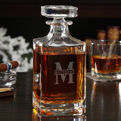 Kaity Personalized Whiskey Decanter, 26 oz