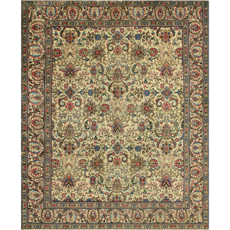Khylar Distressed Esme Ivory Rug