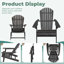 Chaise Adirondack pliante en bois d'acacia-638743614