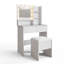 Rajah Dressing Table with Mirror