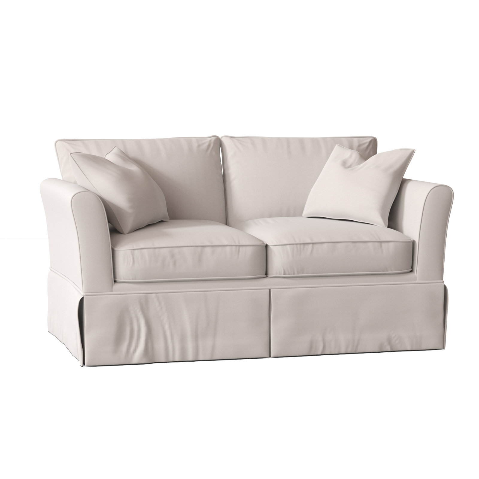 Shelby 60'' Upholstered Sofa, Canvas Canvas Sunbrella® Canvas