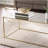 Mirror-Top Cocktail Table
