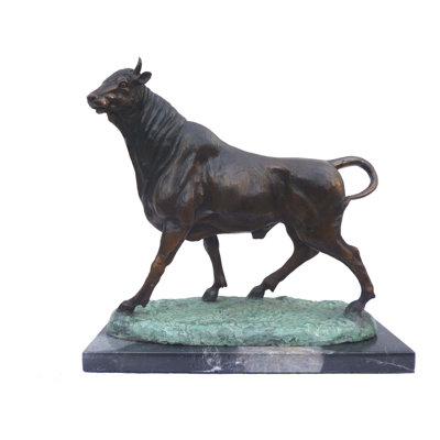 Sculpture de bison