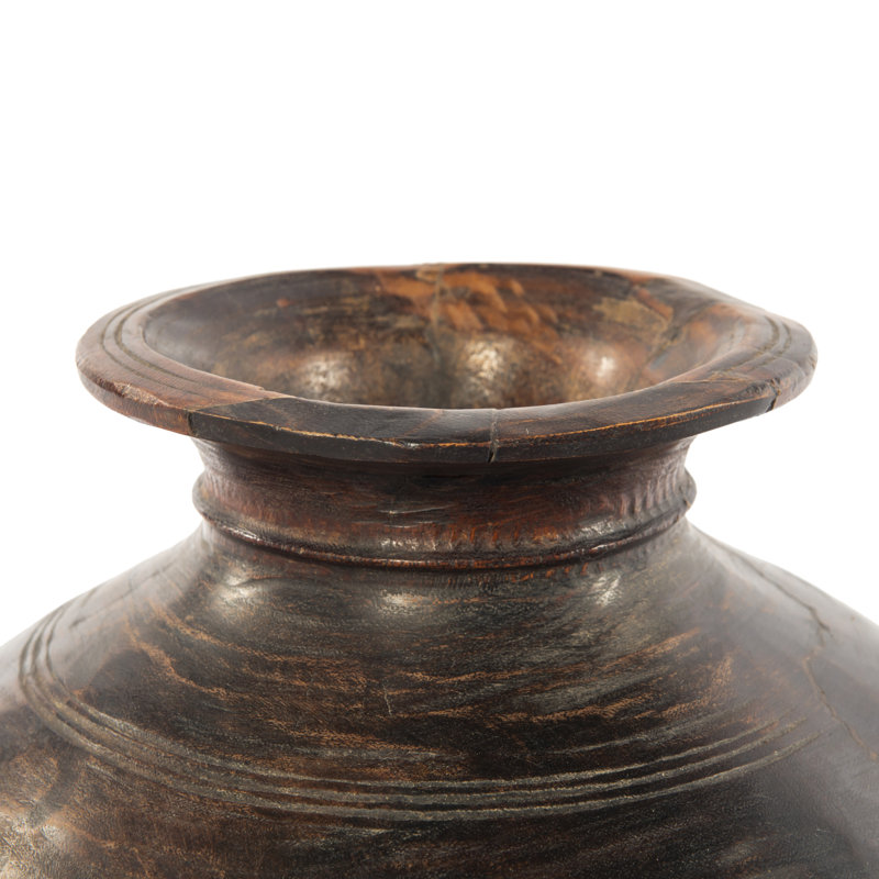 Maya Handmade Wood Table Vase