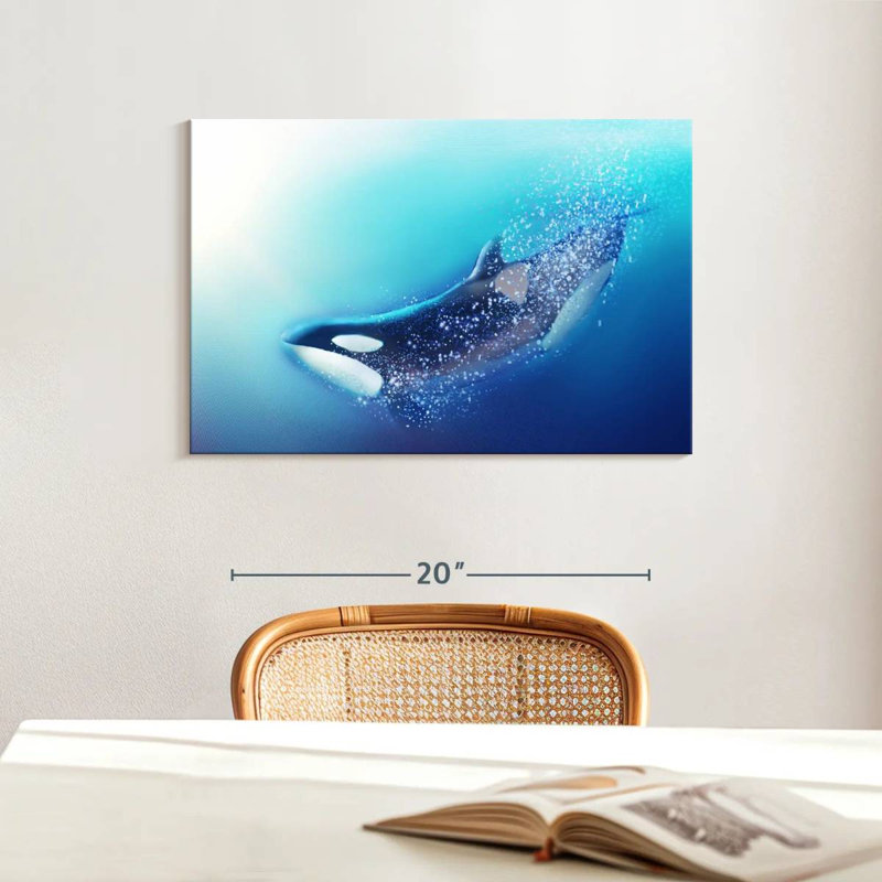 Brampt Underwater Orca, 16" H x 24" W
