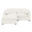 Canapé rembourré 3 pièces 79,6 "avec repose-pieds Caylob-558885906