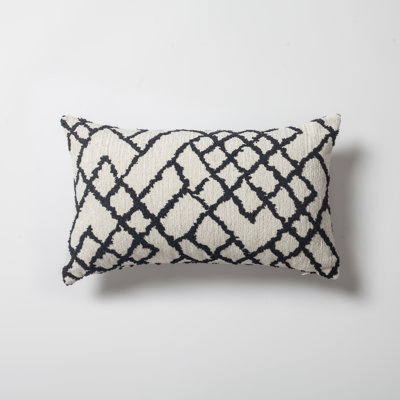 Valier Geometric Rectangular Cushion