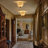 2-Light Ruffled Bowl Fabric Semi Flush Mount