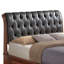 Lit de rangement double LaVita avec tête de lit capitonnée, chêne-574972415-576690809
