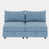 Tissu bleu antique