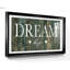 «Dream Big» - reproduction d'art encadrée de qualité supérieure - prête à être accrochée-587759045-587759098