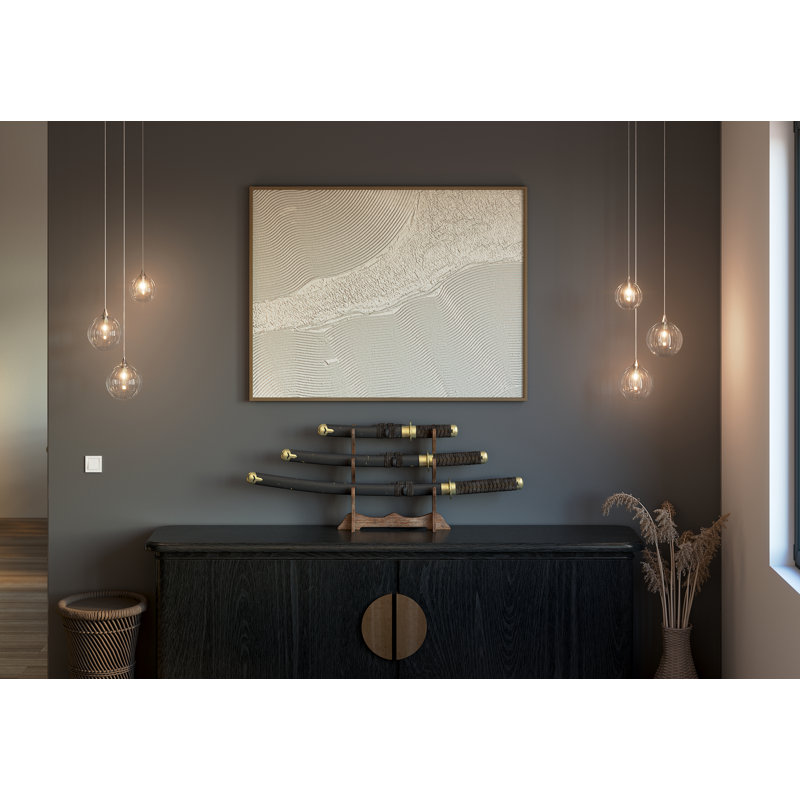 Vine 3 - Light Pendant, Satin Nickel