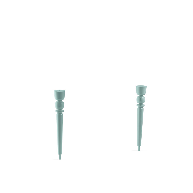 Farmstead Transitional Legs, Iron Black