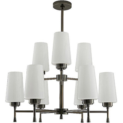 Lustre géométrique clair à abat-jour Sigmund