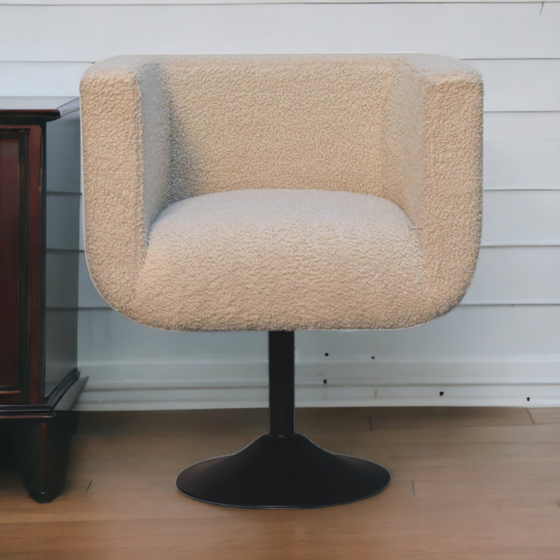 Fauteuil pivotant de 25,5906 po Cameshia
