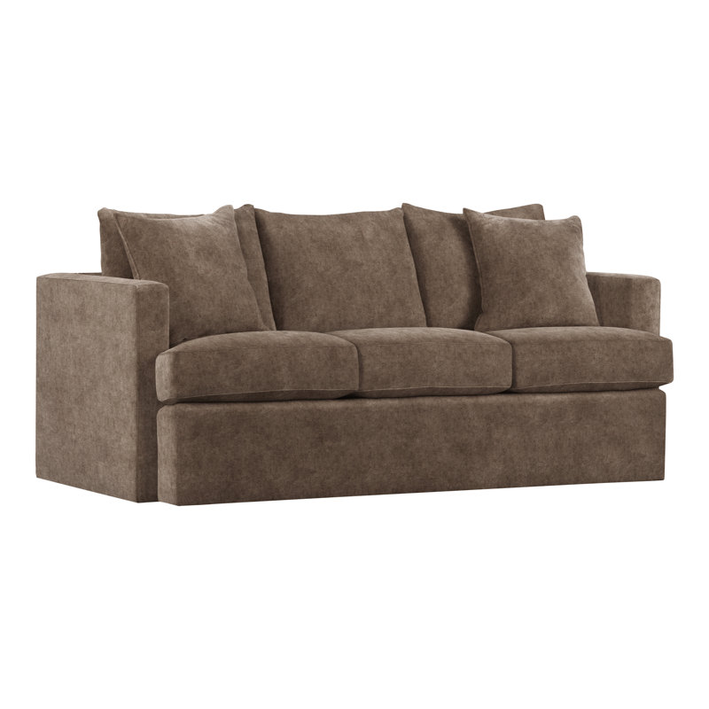 Emory 77" Emory Sleep Sofa, Nadia Earth Acrylic