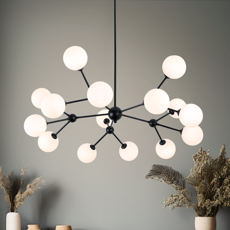 Lustre moderne à 15 lumières Lynanne