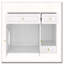 Cat Litter Box Enclosure with LED Light-5102541