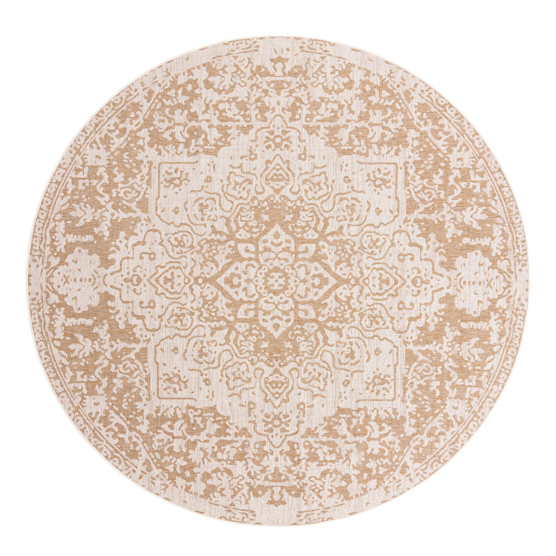 Holmesfield Dubai Indoor/Outdoor Rug, Round 13'1"