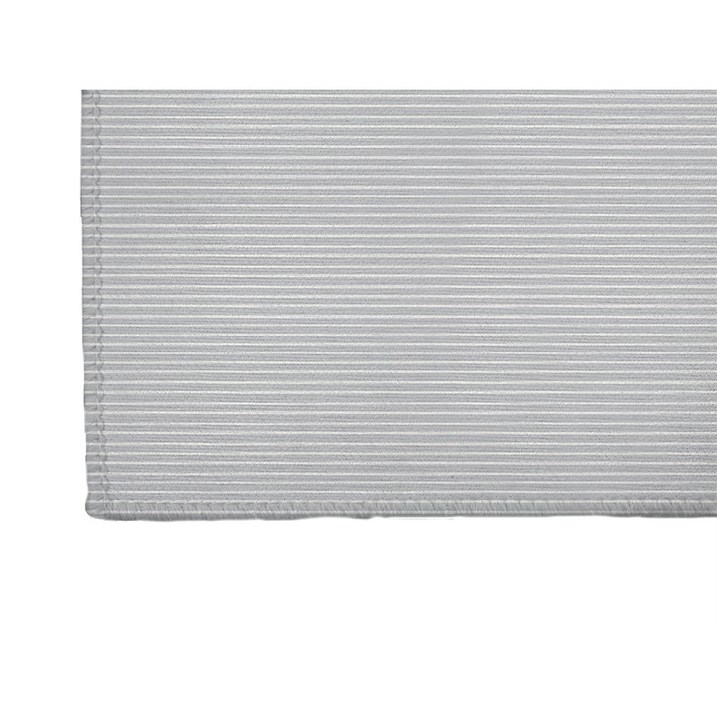 Random Stripes Kids Play Mat, Gray, Rectangle 4' x 6'