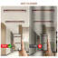 Modern Linear Walnut Wood Dimmable LED Flush Mount with Remote