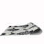 Tapis bleu requin à tissage plat Labady-68847486