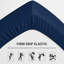 Luxury 100% Egyptian Cotton Fitted Sheet – Extra Deep Pocket 35cm (14”), Soft, Breathable & Secure Elastic Fit-1520133839