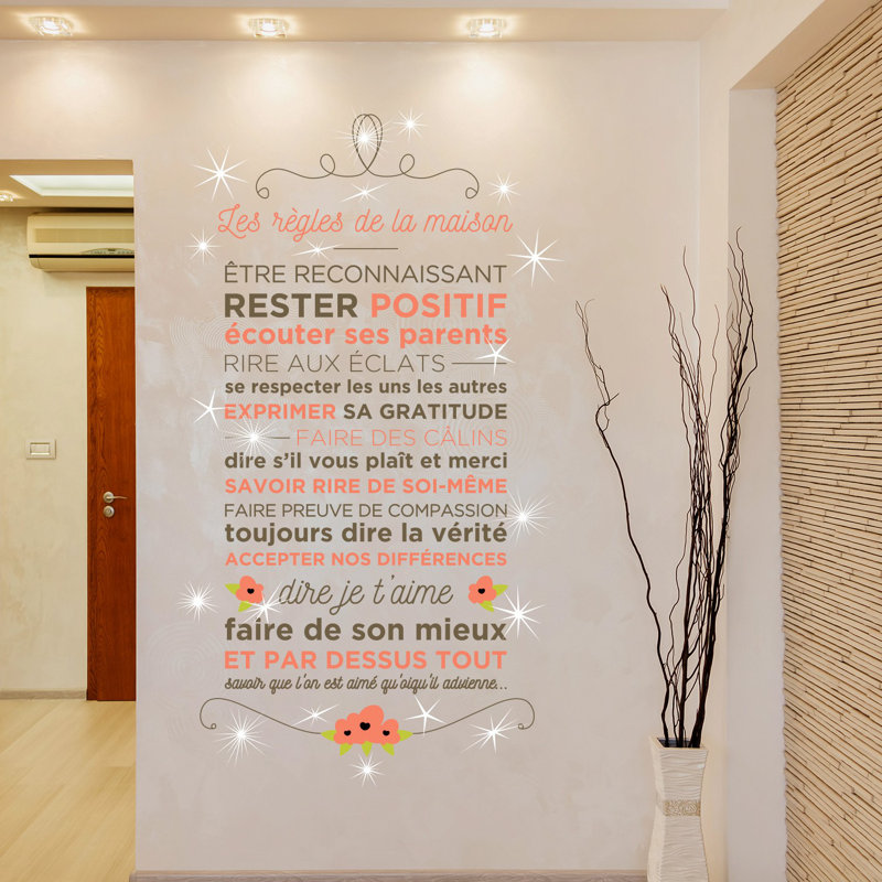 Non-Wall Damaging Wall Decal