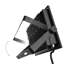 Projecteur à DEL noir intégré en métal