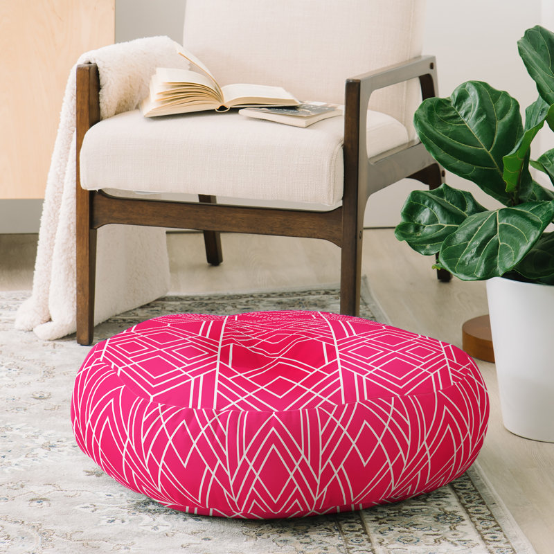 Elisabeth Fredriksson Art Deco Floor Pillow