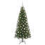  Artificial Christmas Tree with 300 LEDs  PE and PVC-2123040184-2123040183