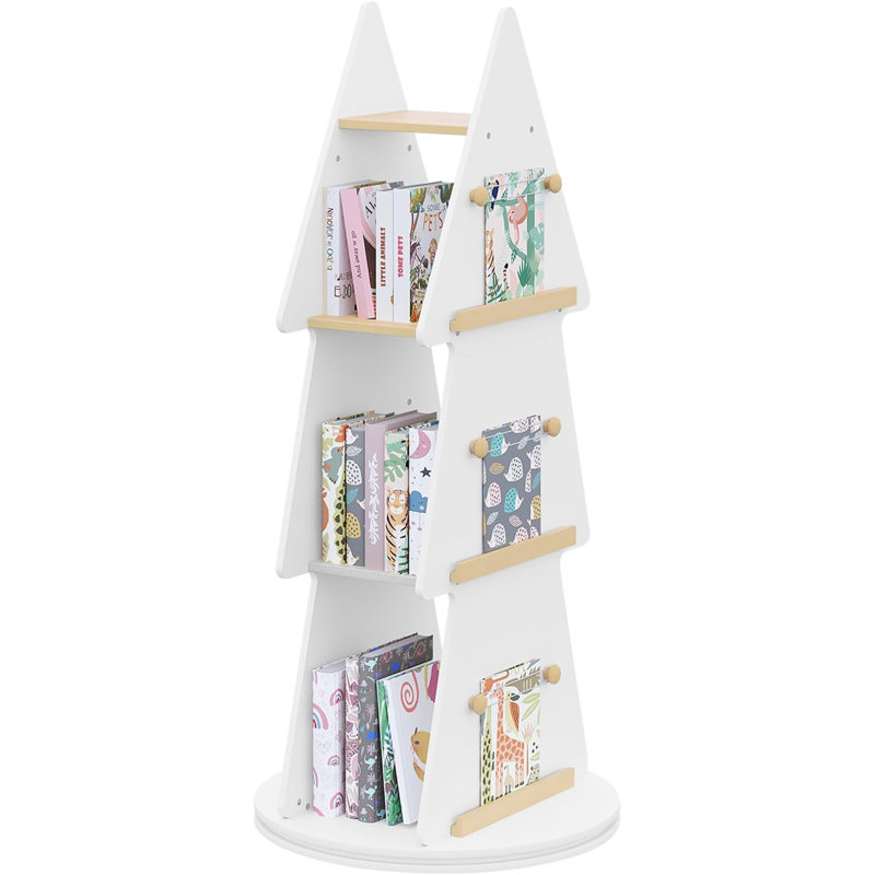 Keesee 103.5cm H x 48cm W Corner Bookcase