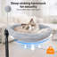 Orthopedic Plush,Mesh,Steel Nest Pet Bed