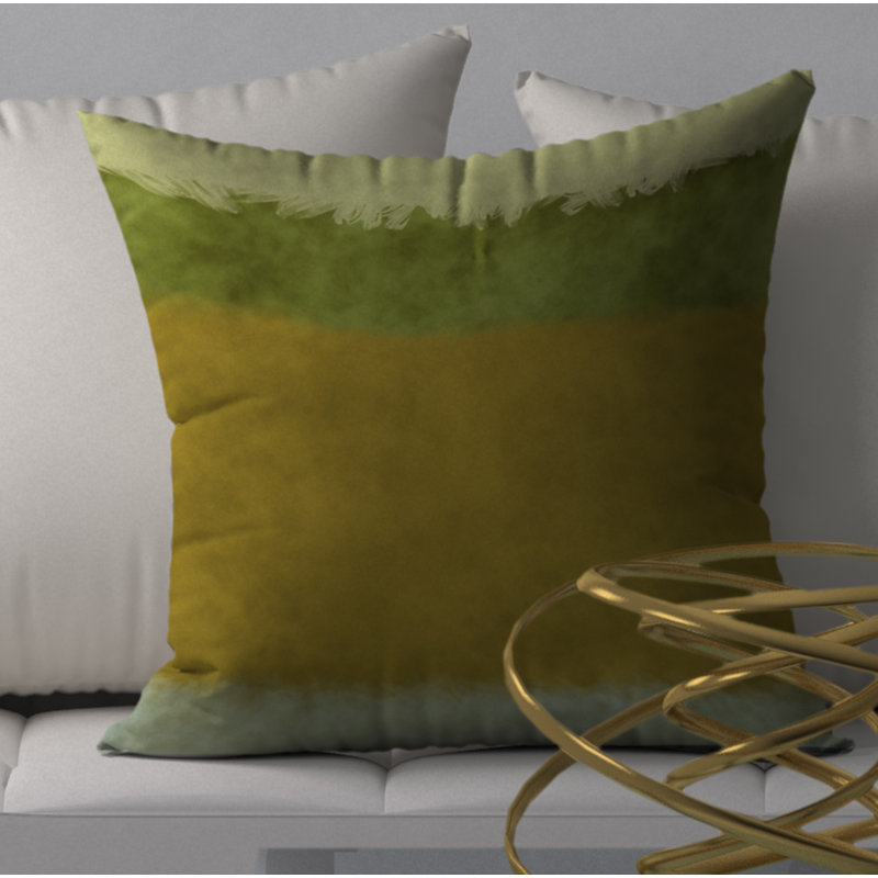 Housse de coussin décorative carrée Sound prestige, 18 po x 18 po