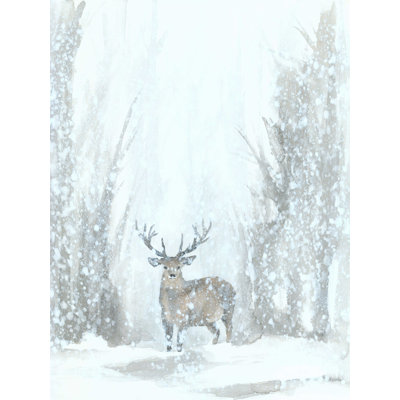 " Deer In The Snow 2 "