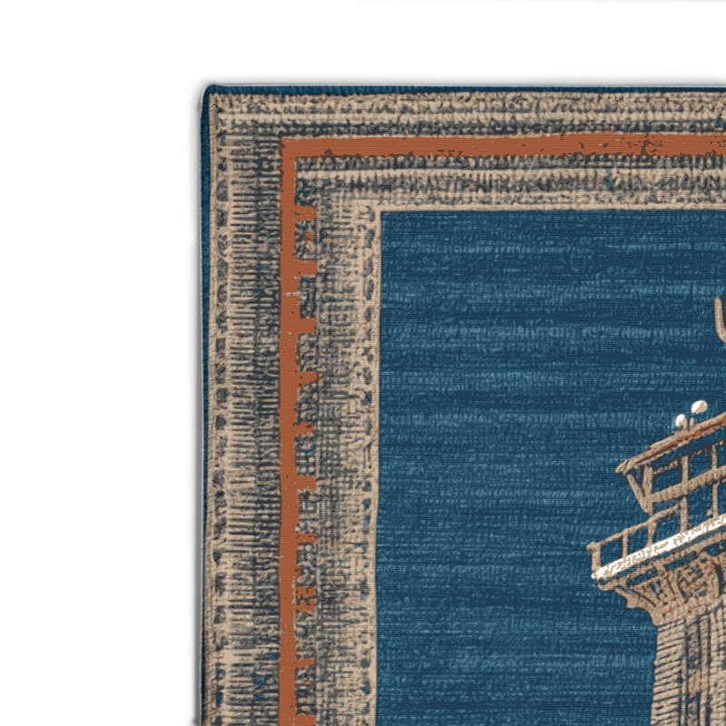 Transportation Gray Indoor and Outdoor Area Rug, Rectangle 2' x 3'
