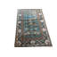 Hand Knotted Silk Floral Area Rug in Blue