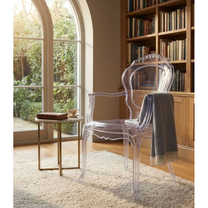 Chaise avec accoudoirs en plastique Bronco
