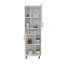 Armoire avec deux portes et plusieurs compartiments de rangement Bryce