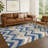 Machine Washable Indoor/Outdoor Chantille ACN2596 Geometric Rug-584736040-584729302
