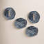 Braided Weave Napkin Rings - Blue - Set of 4-362316544