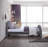 Hilbrand Upholstered Unfinished Panel Bed-75227537-75227536