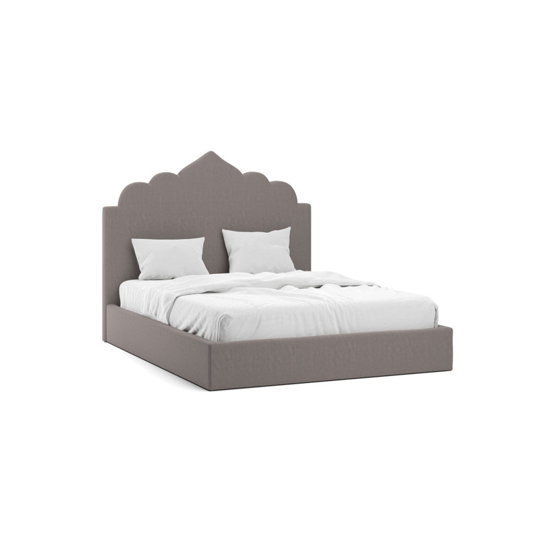 Lit Bohemia, Grand lit, Lune de velours moderne