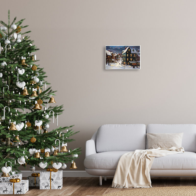 Toile «Frozen Urban Charm» par Lazar Studio, H 10 po x l 15 po