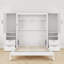 Lit escamotable 4 tiroirs avec 2 armoires et tablettes-1801853159-1783508843