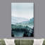 «Woodland Forest Landscape», vue aérienne, pastel, aquarelle, montagne-99142124-99142120