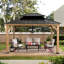 Toile de jardin en cèdre Sunjoy-1045769841