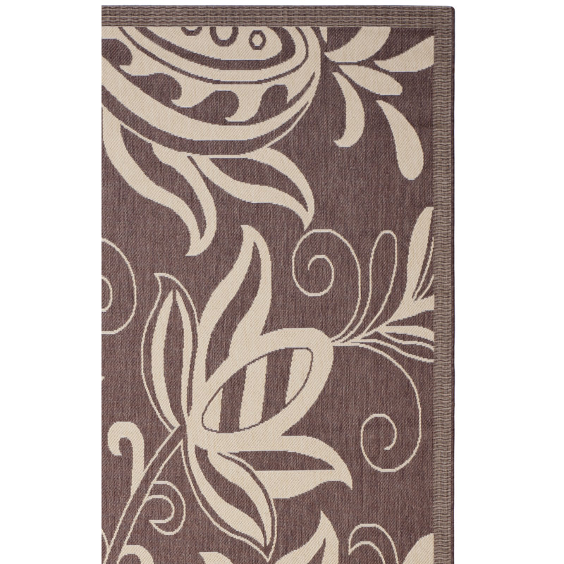 Marpain Performance Floral Indoor/Outdoor Area Rug, Rectangle 2'7" x 5'