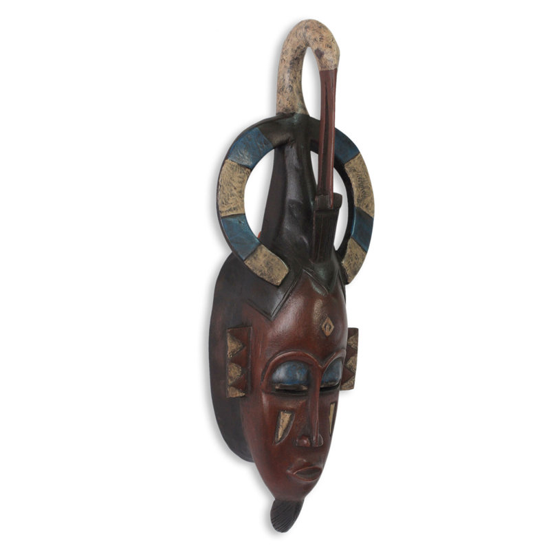 African Handmade Solid Wood Wall Decor